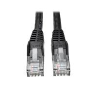 Tripp Lite 5FT Gigabit RJ45 Câble de patch UTP moulé sans accroc mâle - Noir