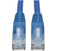 Tripp Lite N201-005-BL Câble Ethernet (RJ45 mâle/mâle) Cat6 Gigabit sans crochet, vulcanisé (UTP), PoE, bleu, 1,52 m