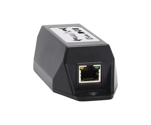 Tripp Lite NPOE-EXT-1G30 Adaptateur/Injecteur PoE Gigabit Ethernet, 10/100/1000 Mbps, IEEE 802.3af/at, Port PoE 30W, portée 500m, RoHS, Noir
