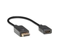 Tripp Lite P136-001 câble vidéo et adaptateur 0,3 m DisplayPort HDMI Noir