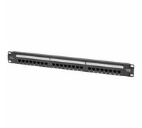 Tripp Lite Panneau de Brassage Conforme Cat5/Cat5e PoE+ 24 Ports 110/Krone 568A/B RJ45 1URM Rackmount TAA (N052-P24)