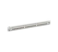 Tripp Lite Panneau de brassage série 24 ports 1U, Ethernet Cat6 RJ45, conforme 4PPoE/4 PoE++, 110/Krone, terminaison 568A/B, conforme TAA, blanc, garantie fabricant à vie (N252-P24-WH)