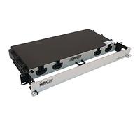 Tripp Lite Panneau de Fibre préchargé, 10 m, Montage en Rack 1U, 8 câbles Duplex LC/LC M/M OM4 multimode (N48M-8L2L-10)