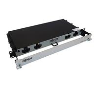Tripp Lite Panneau de Fibre préchargé, 10 mètres, Montage en Rack 1U, 6X 4X LC/LC M/M 8F Trunk OS2 Fibre monomode (N48S-6L8L-10)