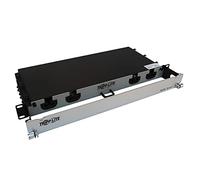 Tripp Lite Panneau de Fibre préchargé, 20 mètres, Montage en Rack 1U 2 x 12F MTP/MPO-APC vers 4 x LC F/M OS2 Fibre monomode (N48S-2M8L4-20)