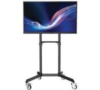 Tripp Lite Rolling TV/Monitor Cart for 37" to 70" Flat-Screen Displays, Rotating Portrait/Landscape Mount - Pied - full-motion - pour TV / moniteur - acier - noir - Taille d'écran : 37"-70" - posé sur