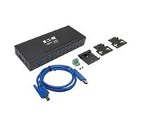 Tripp Lite series 10-Port Industrial-Grade USB 3.0 SuperSpeed Hub - 20 kV ESD Immunity, Iron Housing, Mountable - Concentrateur (hub) - 10 x