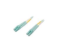 Tripp Lite Series 10Gb/40Gb/100Gb Duplex Multimode 50/125 OM4 LSZH Fiber Patch Cable (LC/LC), Aqua, 10M (32.8 ft.) - Cordon de raccordement - LC