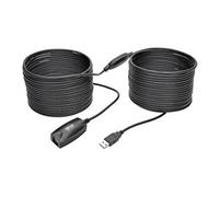 Tripp Lite Series 15M USB 2.0 Hi-Speed Active Extension Repeater Cable USB-A M/F 49 ft. - Rallonge de câble USB - USB (M) pour USB (F) - USB 2.0 - 15