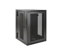 Eaton Armoire murale 18U SRW18USDP – Dos articulé, porte battante – Noir