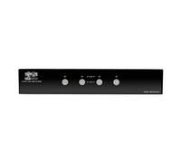 Tripp Lite series 4-Port DisplayPort KVM Switch w/Audio, Cables and USB 3.0 SuperSpeed Hub - Commutateur écran-clavier-souris/audio/USB - 4 x KVM /