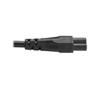 Tripp Lite Laptop Power Cord Adapter, C14 to C5 - 2.5A, 250V, H05VV-F, 2 m (6.6 ft.), Black - Câble d'alimentation - IEC 60320 C14 pour IEC 60320 C5