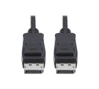 Tripp Lite Series DisplayPort 1.4 Cable with Latching Connectors, 8K (M/M), Black, 10 ft. (3.1m) - Câble DisplayPort - DisplayPort (M) pour