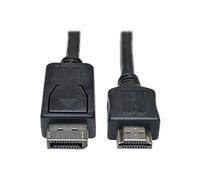Tripp Lite Câble adaptateur DisplayPort mâle pour HDMI mâle P582-006 1,8 m 1080p noir