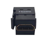 Tripp Lite Coupleur HDMI Keystone (F/F), vidéo 8K @ 60Hz (4:4:4), HDCP 2.2, Noir, (P164-000-KPBK8K)