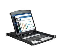 Tripp Lite Series NetDirector 16-Port 1U Rack-Mount Console KVM Switch with 19 in. LCD, French Keyboard - Console KVM avec commutateur KVM - 16 ports