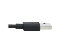 Tripp Lite Series Universal USB-A to Lightning, USB Micro-B and USB-C Sync/Charge Cable (M/3xM), MFi Certified, Black, 6 ft. (1.8 m) - Câble