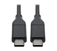 Tripp Lite Series USB-C Cable (M/M) - USB 2.0, 5A (100W) Rated, 6 ft. (1.83 m) - Câble USB - 24 pin USB-C (M) pour 24 pin USB-C (M) - USB 2.0 - 20 V