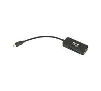 USB C Multiport Adapter - HDMI 4K @ 60 Hz, 4:4:4, HDR, USB-A, USB-C PD 3.0 Charging (100W), Black - Adaptateur audio/vidéo - 24 pin USB-C mâle