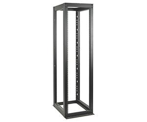 Tripp Lite SmartRack (50U) Heavy Duty 4-Post Open Frame Rack (Noir) pour équipement de Rack réseau sécurisé