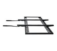 Tripp Lite Support mural fixe pour ecrans télévisions et moniteurs de 60" à 100" - Support - support à faible encombrement - pour Écran LCD - acier - noir - Taille d'écran : 60"-100" - montable sur mu