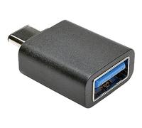 Tripp Lite USB 3.1 Gen 1.5 Adapter USB-C to USB Type A M/F 5 Gbps Tablet Smart Phone - Adaptateur USB - USB type A (F) pour 24 pin USB-C (M) - USB 3.1 - noir