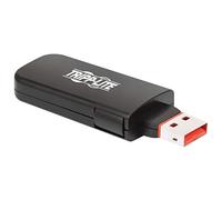 Tripp Lite U2BLOCK-A-Key Lot de 4 bloqueurs de Ports USB A avec clé réutilisable, Noir