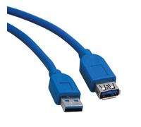 Tripp Lite U324-006 câble USB USB 3.2 Gen 1 (3.1 Gen 1) 1,83 m USB A Bleu