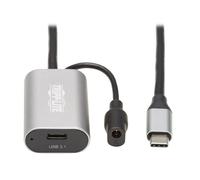 USB C Active Extension Cable USB C to USB C USB 3.1 Gen 1 M/F 5M - Rallonge de câble USB - 24 pin USB-C (M) pour 24 pin USB-C (F) - USB 3.1 Gen1 - 5