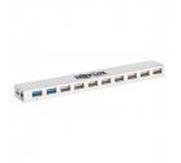 Tripp Lite U360-010C-2X3 hub & concentrateur USB 3.2 Gen 1 (3.1 Gen 1) Micro-B 5000 Mbit/s Blanc