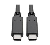 Tripp Lite Câble USB U420-003-G2-5A – USB 3.2 Gen 2 (3.1 Gen 2) USB-C, 0,914 m, Noir