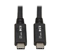 Tripp Lite U420-20N-G2-5A câble USB 0,5 m USB 3.2 Gen 2 (3.1 Gen 2) USB C Noir