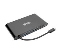 Tripp Lite U442-DOCK1-B hub & concentrateur USB 3.2 Gen 2 (3.1 Gen 2) Type-C 5000 Mbit/s
