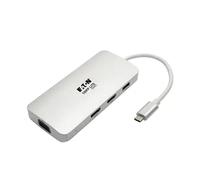 Tripp Lite USB C Docking Station w/ USB-A Hub, 2x