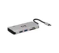 Tripp Lite U442-DOCK5-GY station d'accueil Avec fil USB 3.2 Gen 1 (3.1 Gen 1) Type-C Gris