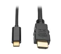 Tripp Lite USB C to HDMI Adapter Cable Converter UHD Ultra High Definition 4K x 2K @ 30Hz M/M USB Type C, USB-C, USB Type-C 6ft 6' - Adaptateur vidéo externe - USB-C 3.1 - HDMI - noir