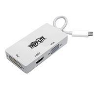 Tripp Lite u444 - 06 N-hdv4 K USB-C HDMI/DVI/VGA White Cable Interface/Gender Adapter - Cable Interface/Gender Adapters (USB-C, HDMI/DVI/VGA, 0,15 m, White)