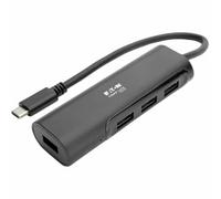 Tripp Lite U460-004-4AB hub & concentrateur 4 ports USB-C vers 4 ports USB-A Noir