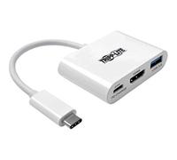 Tripp Lite USB-C Homme à HDMI avec câble d’Adaptateur Femme USB-A et USB-C