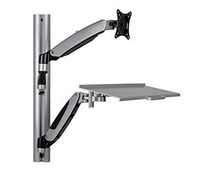 Tripp Lite Wwss1327rwtc Support Mural pour Poste de Travail Assis ou Debout avec écran Simple et Support clientèle Fin