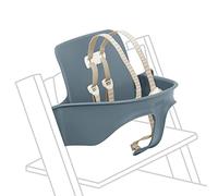 Tripp Trapp Baby Set de Stokke Fjord Blue - Transforme la chaise Tripp Trapp en chaise haute - Siège amovible + harnais pour 6-36 mois - Compatible avec les modèles Tripp Trapp après mai 2006