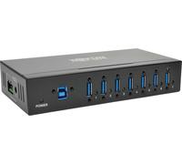 Tripplite Hub 7x USB 3, industriel, résistance ESD 20kV, boîtier métallique, option de montage