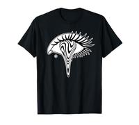 Trippy Eye Blackwork Minimal T-Shirt