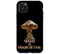 Trippy Mushroom Coffee Power Magical Day Métaphysique Coque pour iPhone 11 Pro Max