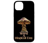 Trippy Mushroom Coffee Power Magical Day Métaphysique Coque pour iPhone 14 Plus