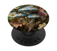 Trippy Mushroom Coffee Power Magical Day Métaphysique PopSockets PopGrip Adhésif