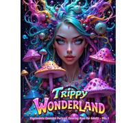 Trippy Wonderland: A Psychedelic Cannabis Coloring Book for Adults VOL. 1: A surreal and mind-bending coloring adventure through Wonderland - ... spark creativity, relaxation, and chill vibes