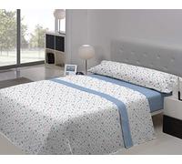 TRIPTIQUE PEDRE Bleu LIT 135 CM