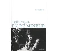 Triptyque en ré mineur - Sonia Ristic - Intervalles - broché - Roman