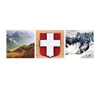 Triptyque sur toile Savoie 30x90 cm CEANOTHE 30x90 cm Multicolore - Fabriqué en France Multicolore G